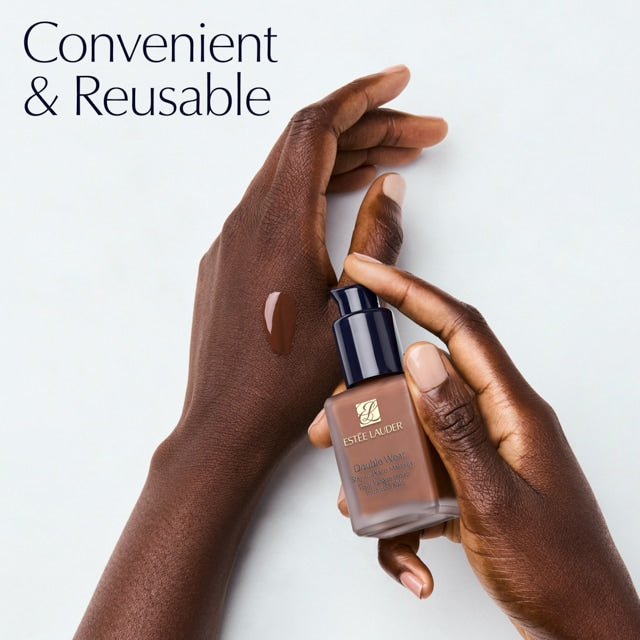 Double Wear Stay-In-Place Foundation Pump