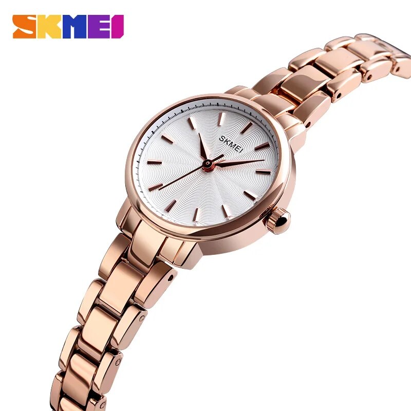 Relógio Skmei Feminino Luxuoso e a Prova d'agua - Finys