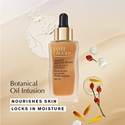 Futurist Skin Tint Serum  Foundation with Botanical Oil Infusion SPF 20