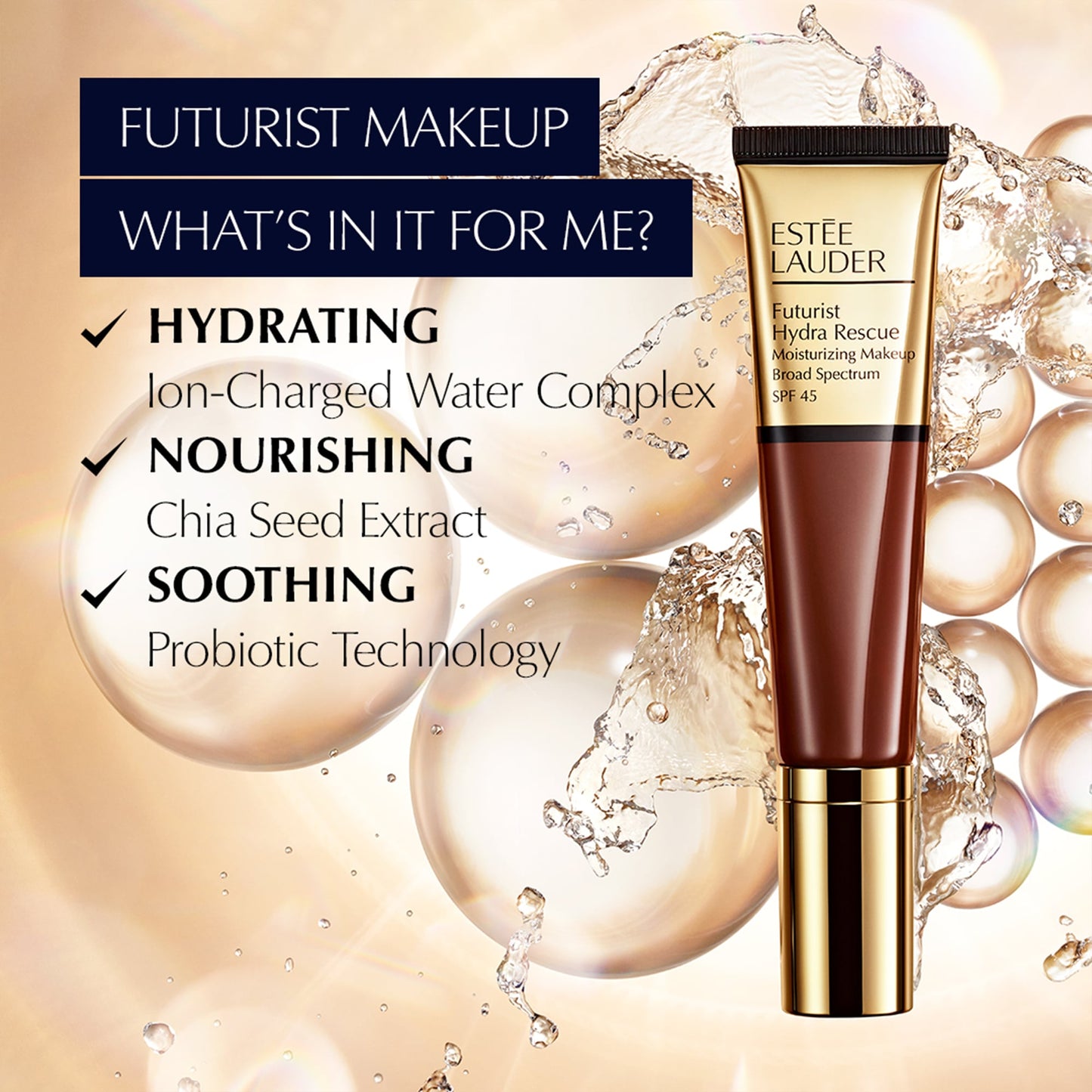 Futurist Hydra Rescue Moisturizing Foundation SPF 45