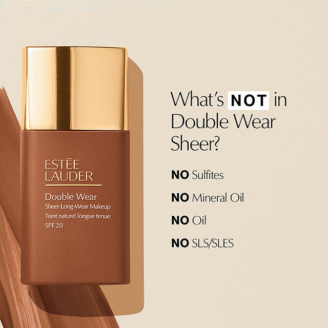 Double Wear Sheer Long-Wear Foundation SPF 20