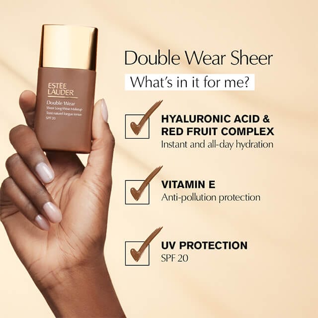 Double Wear Sheer Long-Wear Foundation SPF 20
