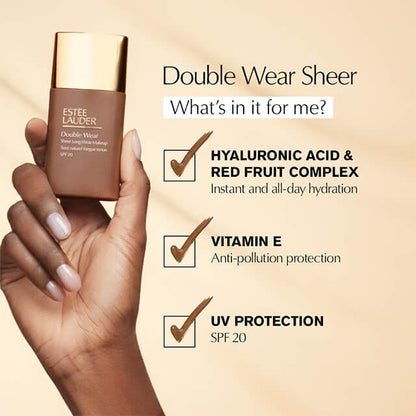 Double Wear Sheer Long-Wear Foundation SPF 20