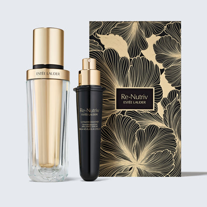 Re-Nutriv Ultimate Diamond Transformative Brilliance Serum + Refill  Skincare Set