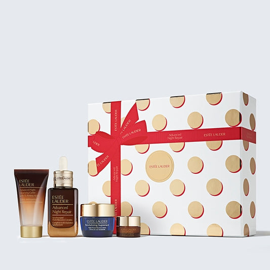 The Lift + Glow Routine  Advanced Night Repair 50ml 4-Piece Gift Set