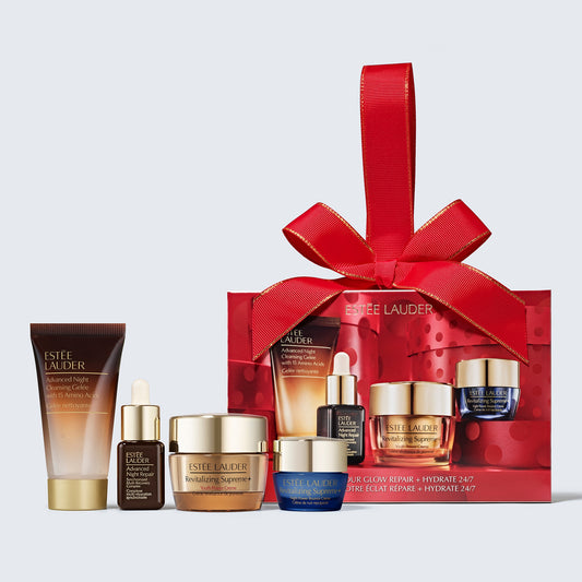 Unwrap your Glow Revitalizing Supreme+ Skincare Starter Set