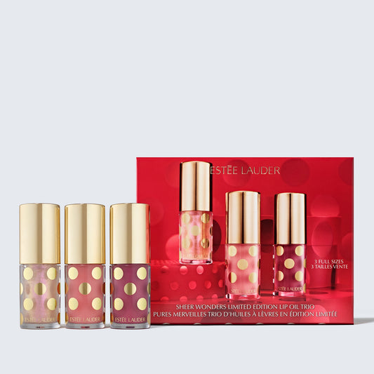 Sheer Wonders Holiday Lip Oil Trio