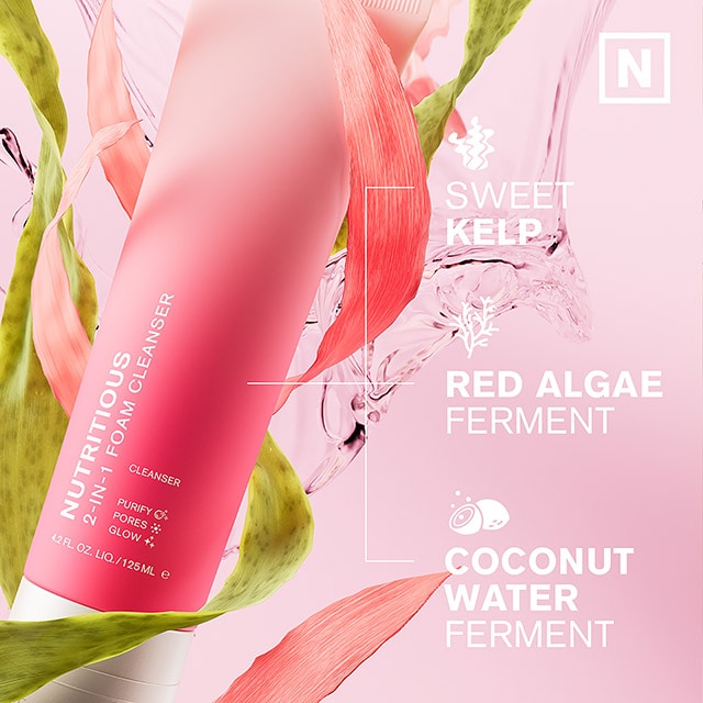 Nutritious 2-in-1 Foam Cleanser/Purifying Mask
