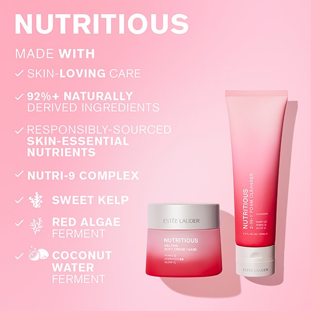 Nutritious 2-in-1 Foam Cleanser/Purifying Mask