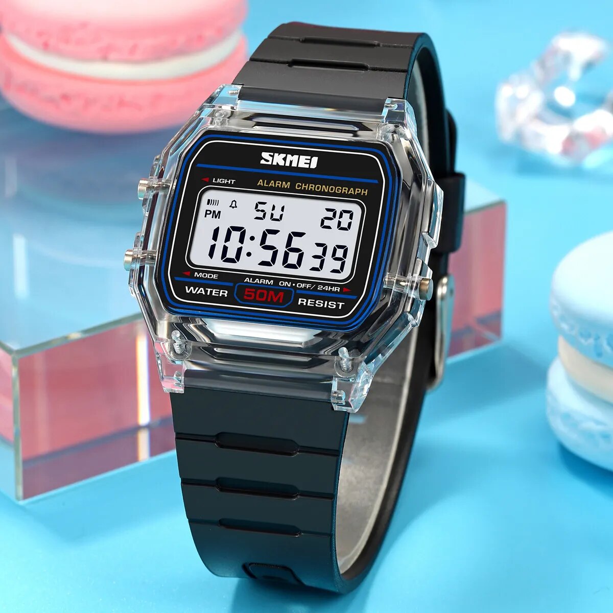 Relógio Skmei Feminino Digital e a Prova d'agua - Siren